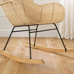 Balka Beige Rattan Chair by South Shore 13 Balka Beige Rattan Chair by South Shore -South Shore Shop beige south shore rockers gliders ottomans 100430 4f 1000