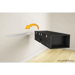 City Life 50-Disk Capacity Wall Mounted Media Console in Black Oak by South Shore 15 City Life 50-Disk Capacity Wall Mounted Media Console in Black Oak by South Shore -South Shore Shop black oak south shore media storage 4147675 31 1000