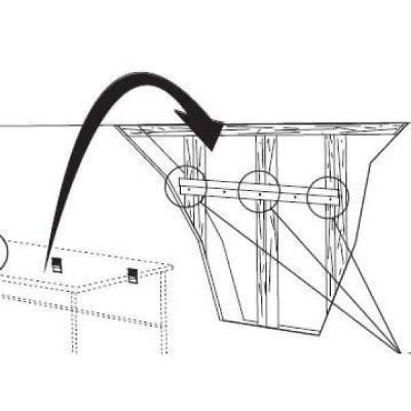 City Life 50-Disk Capacity Wall Mounted Media Console in Black Oak by South Shore 4 City Life 50-Disk Capacity Wall Mounted Media Console in Black Oak by South Shore - Image 4