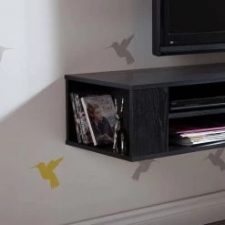 City Life Black Oak Media Storage by South Shore -South Shore Shop black oak south shore media storage 4147677 4f 1000