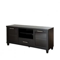 Adrian Black Oak Storage Entertainment Center by South Shore -South Shore Shop black oak south shore tv stands 9073662 76 1000