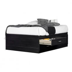 Cosmos Full Storage Bed by South Shore -South Shore Shop black onyx south shore platform beds 3127209 fa 1000