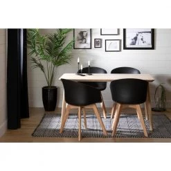 Flam Black Chair (Set of 2) by South Shore -South Shore Shop black south shore dining chairs 100420 31 1000