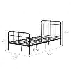 Cotton Candy Black Twin Bed by South Shore 12 Cotton Candy Black Twin Bed by South Shore -South Shore Shop black south shore kids beds 12356 44 1000