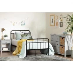 Cotton Candy Black Twin Bed by South Shore 10 Cotton Candy Black Twin Bed by South Shore -South Shore Shop black south shore kids beds 12356 4f 1000