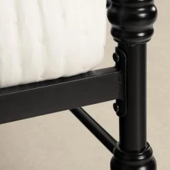 Balka Black Finish Queen size Bed 63.50 in W. with Headboard by South Shore -South Shore Shop black south shore platform beds 13446 76 1000