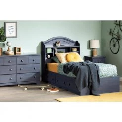 Summer Breeze 3-Drawer Blueberry Twin-Size Storage Bed by South Shore 9 Summer Breeze 3-Drawer Blueberry Twin-Size Storage Bed by South Shore -South Shore Shop blue south shore kids beds 3294080 31 1000