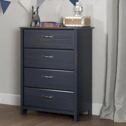 Ulysses 4-Drawer Blueberry Chest by South Shore -South Shore Shop blueberry south shore kids dressers 10362 a0 1000