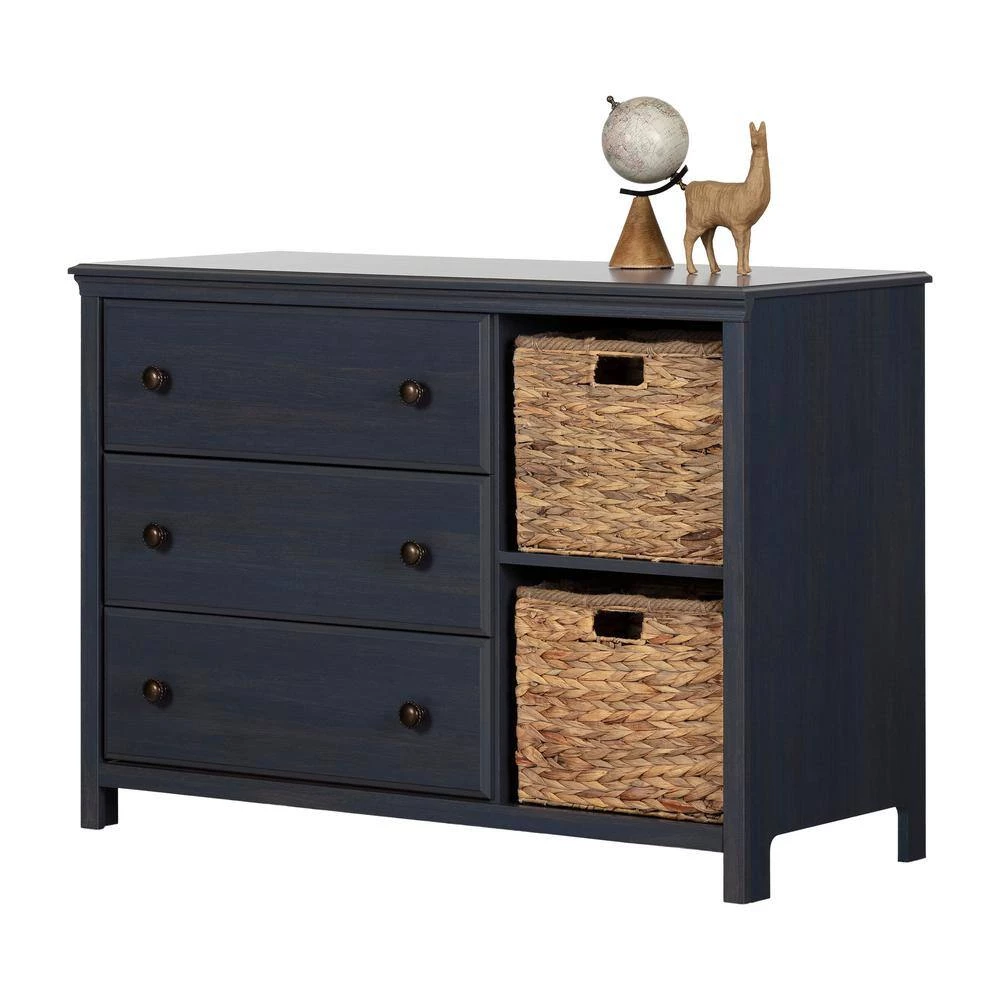 Cotton Candy 3-Drawer Blueberry Dresser by South Shore 9 Cotton Candy 3-Drawer Blueberry Dresser by South Shore - Image 9
