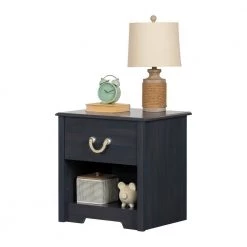 Navali 1-Drawer Blueberry Nightstand by South Shore -South Shore Shop blueberry south shore kids nightstands 12707 76 1000