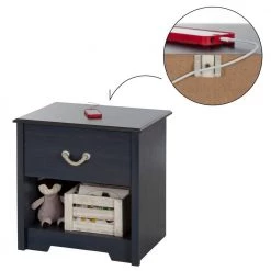 Aviron 1-Drawer Blueberry Nightstand by South Shore 13 Aviron 1-Drawer Blueberry Nightstand by South Shore -South Shore Shop blueberry south shore nightstands 10418 44 1000
