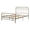 Prairie Bronze Queen Size Bed 64.75 in. Wwith Headboard by South Shore