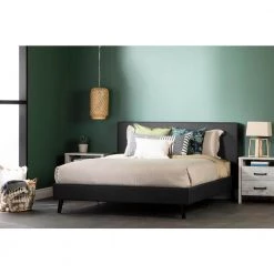 Gravity Charcoal Gray Queen Bed by South Shore 15 Gravity Charcoal Gray Queen Bed by South Shore -South Shore Shop charcoal gray south shore platform beds 12123 31 1000