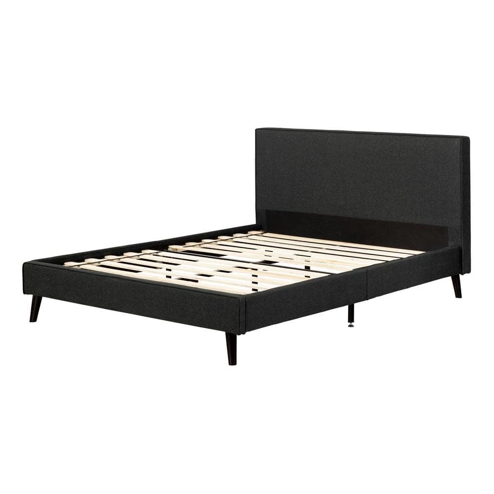 Gravity Charcoal Gray Queen Bed by South Shore 1 Gravity Charcoal Gray Queen Bed by South Shore
