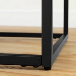 Mezzy 44 in. Concrete Gray/Black Large Rectangle Wood Coffee Table by South Shore -South Shore Shop concrete gray and black south shore coffee tables 12066 4f 1000