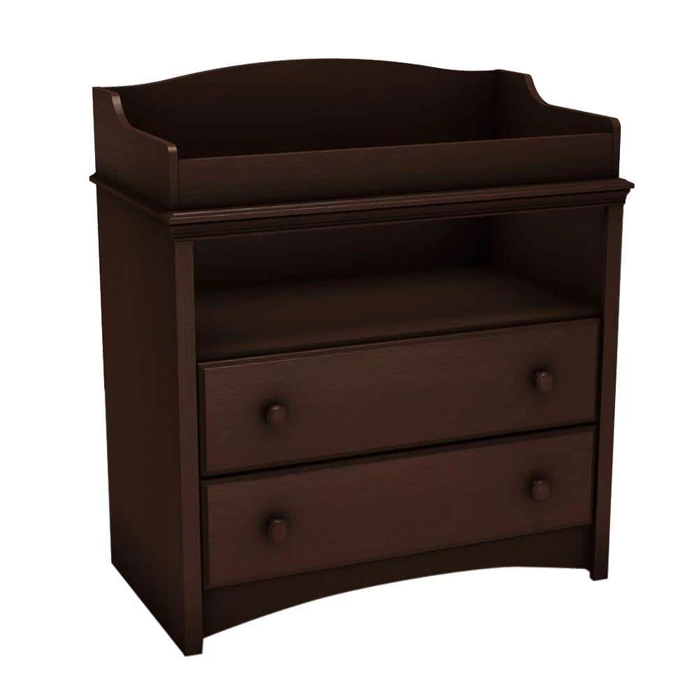 Angel 2-Drawer Espresso Changing Table by South Shore 5 Angel 2-Drawer Espresso Changing Table by South Shore - Image 5