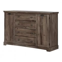 Avilla 4-Drawer Fall Oak Dresser by South Shore