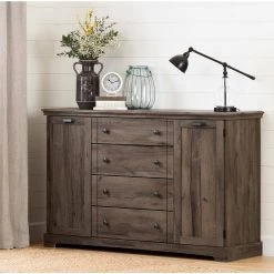 Avilla 4-Drawer Fall Oak Dresser by South Shore -South Shore Shop fall oak south shore dressers 11899 c3 1000