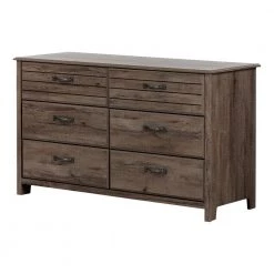 Ulysses 6 -Drawer Fall Oak Dresser by South Shore -South Shore Shop fall oak south shore kids dressers 11908 c3 1000