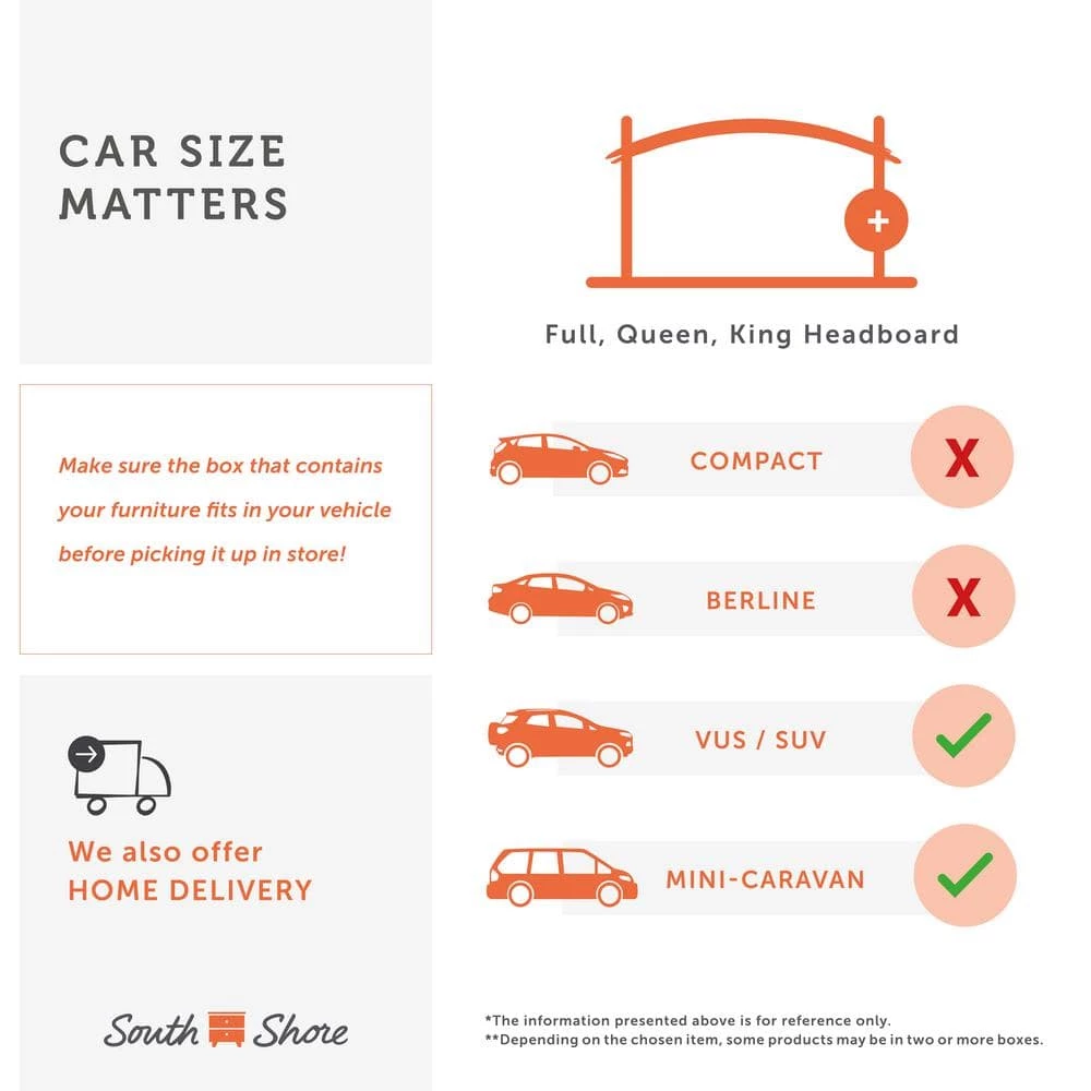 Ulysses Fall Oak Full Headboard by South Shore 5 Ulysses Fall Oak Full Headboard by South Shore - Image 5