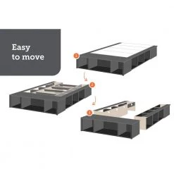 Avilla Fall Oak Full Storage Bed with Baskets by South Shore -South Shore Shop fall oak south shore platform beds 13415 fa 1000