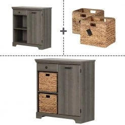 Versa Gray Maple Storage Cabinet by South Shore -South Shore Shop gray maple south shore accent cabinets 12312 fa 1000
