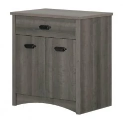 Gascony Gray Maple Storage Cabinet by South Shore