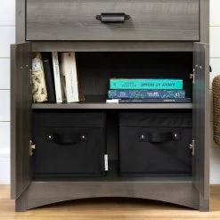 Gascony Gray Maple Storage Cabinet by South Shore -South Shore Shop gray maple south shore accent cabinets 12436 77 1000