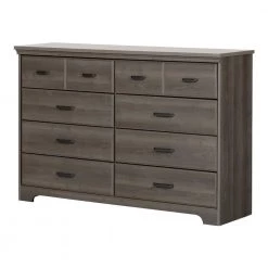 Versa 8-Drawer Gray Maple Dresser by South Shore -South Shore Shop gray maple south shore dressers 10606 c3 1000
