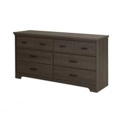 Versa 6-Drawer Gray Maple Dresser by South Shore