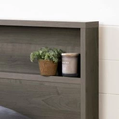 Gravity Gray Maple Full/Queen Headboard by South Shore -South Shore Shop gray maple south shore headboards 12496 1d 1000