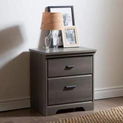 South Shore Shop -South Shore Shop gray maple south shore nightstands 9041060 e1 1000