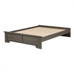 Versa Queen-Size Platform Bed in Gray Maple by South Shore -South Shore Shop gray maple south shore platform beds 10631 c3 1000