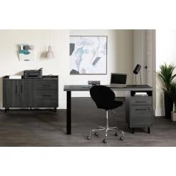 Kozack Gray Oak Accent Cabinet Credenza with 2-Drawers by South Shore -South Shore Shop gray oak south shore accent cabinets 13335 31 1000