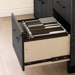 Kozack Gray Oak Accent Cabinet Credenza with 2-Drawers by South Shore -South Shore Shop gray oak south shore accent cabinets 13335 66 1000