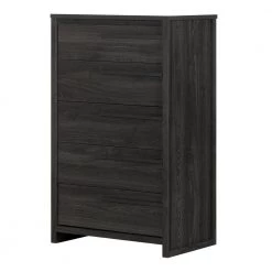 Lensky 5-Drawer Chest Gray Oak (30.5 in. W x 49 in. H) by South Shore