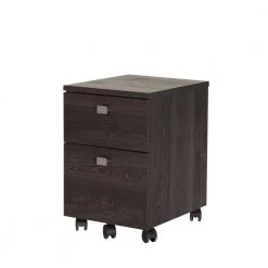 Interface Gray Oak File Cabinet by South Shore