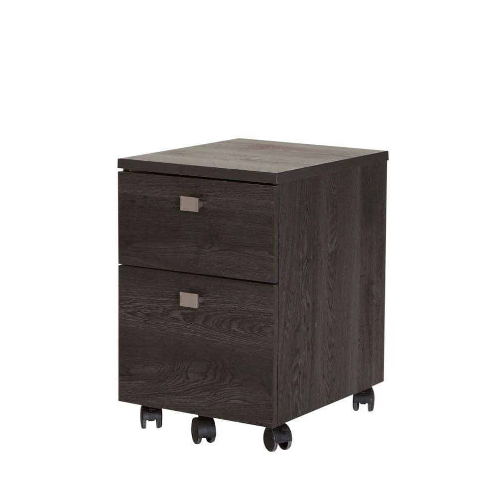 Interface Gray Oak File Cabinet by South Shore 1 Interface Gray Oak File Cabinet by South Shore