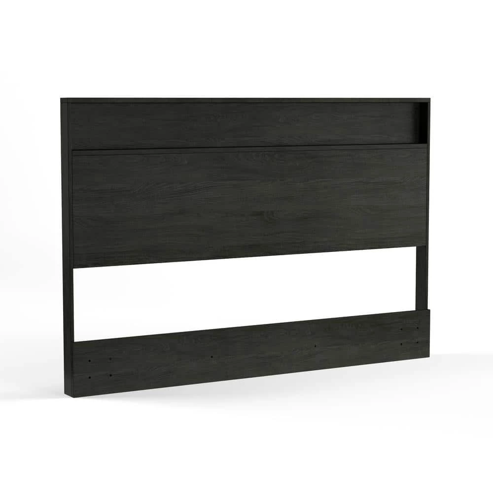 Holland Gray Oak Full/Queen Headboard by South Shore 8 Holland Gray Oak Full/Queen Headboard by South Shore - Image 8