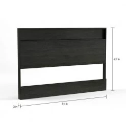 Holland Gray Oak Full/Queen Headboard by South Shore 18 Holland Gray Oak Full/Queen Headboard by South Shore -South Shore Shop gray oak south shore headboards 10399 76 1000