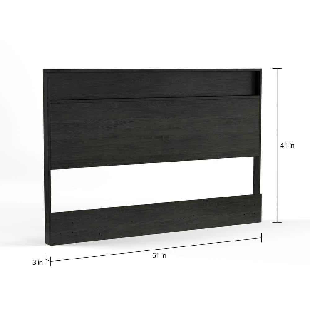 Holland Gray Oak Full/Queen Headboard by South Shore 9 Holland Gray Oak Full/Queen Headboard by South Shore - Image 9