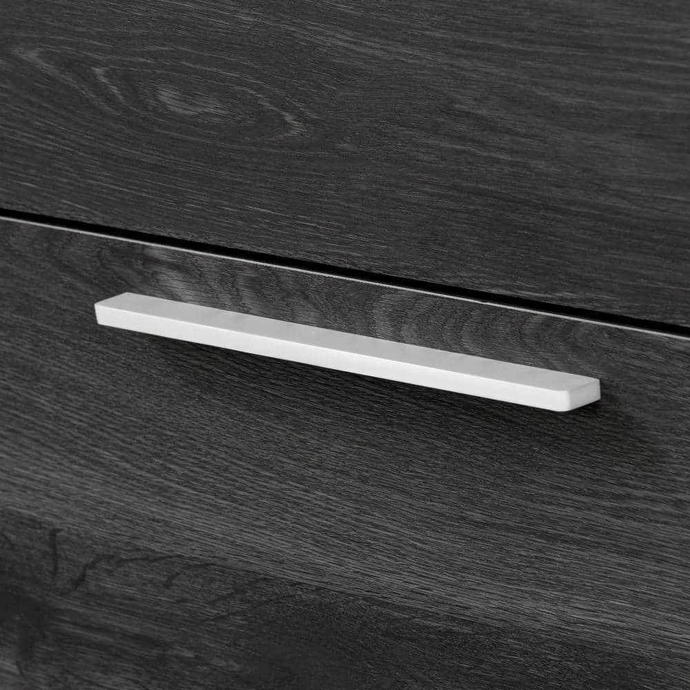 Step One Essential 2-Drawer Gray Oak Nightstand by South Shore 6 Step One Essential 2-Drawer Gray Oak Nightstand by South Shore - Image 6