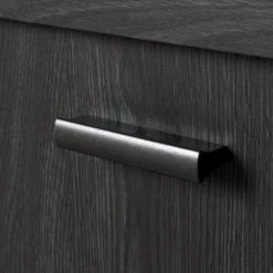 Exhibit 50-Disk Capacity Corner TV Stand in Gray Oak by South Shore -South Shore Shop gray oak south shore tv stands 10527 1d 1000