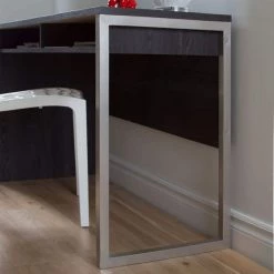 47.5 in. Rectangular Gray Oak Writing Desks with Open Storage by South Shore -South Shore Shop gray oak south shore writing desks 9026070 fa 1000