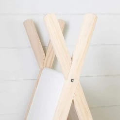 Sweedi Natural Cotton and Pine Teepee Shelving Unit by South Shore -South Shore Shop natural cotton and pine south shore kids bookshelves 100388 44 1000