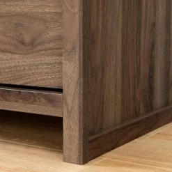 Tao 5-Drawer Natural Walnut Chest of Drawers by South Shore -South Shore Shop natural walnut south shore chest of drawers 11937 1d 1000