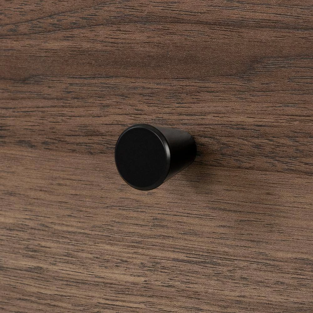 Helsy 30.25 in. x 59.5 in. x 23.5 in. Natural Walnut 3-Drawer Computer Desk by South Shore 6 Helsy 30.25 in. x 59.5 in. x 23.5 in. Natural Walnut 3-Drawer Computer Desk by South Shore - Image 6