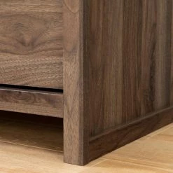 Tao 6 -Drawer Natural Walnut Dresser by South Shore -South Shore Shop natural walnut south shore dressers 11936 1d 1000