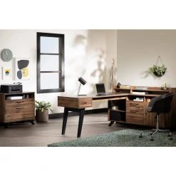 Helsy Natural Walnut Decorative Lateral File Cabinet with 2-Drawers by South Shore 27 Helsy Natural Walnut Decorative Lateral File Cabinet with 2-Drawers by South Shore -South Shore Shop natural walnut south shore file cabinets 13313 31 1000