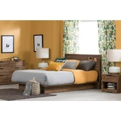 Holland 1-Drawer Natural Walnut Nightstand by South Shore 13 Holland 1-Drawer Natural Walnut Nightstand by South Shore -South Shore Shop natural walnut south shore nightstands 11284 31 1000